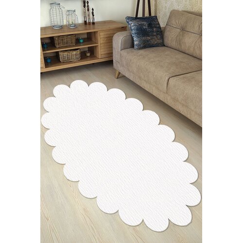 Conceptum Hypnose tepih Ellipse Daisy, 120x180 cm, bijeli Cijene