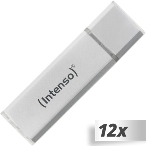 Intenso 12x1 alu line 16GB usb stick 2.0 silver Cijene