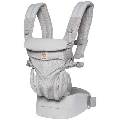 Ergobaby kenguru Omni 360 Cool Air - biserno siva BCS360PGREY Slike