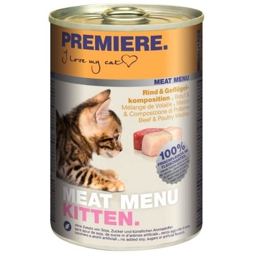 Premiere Cat Meat Menu Junior govedina i perad 400 g konzerva Cijene