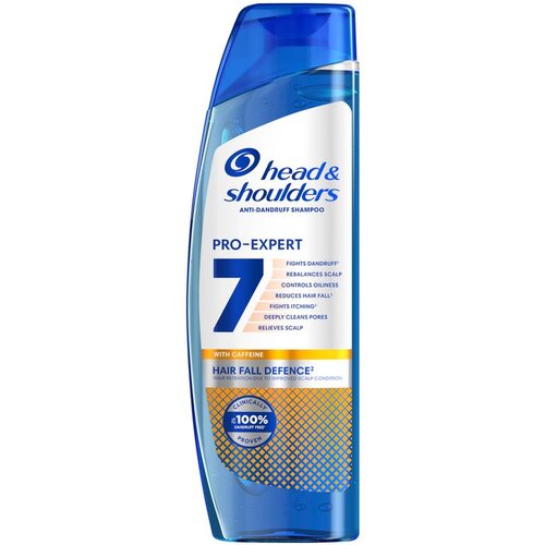 Head & Shoulders Pro-Expert 7 Hair Fall Defense &scaron;ampon protiv peruti i opadanja kose s kofeinom 250 ml Cijene