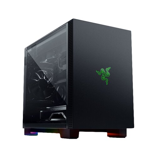 Razer Računalniško ohišje Tomahawk Mini-ITX, aluminij, kaljeno steklo Cene