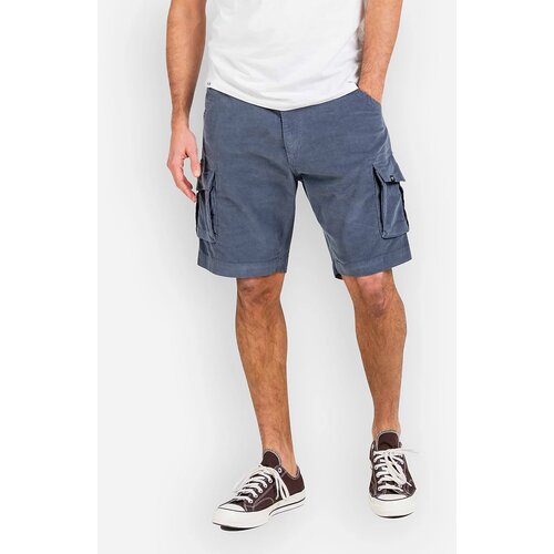 Reell City Cargo Kratke hlace baby cord grey blue Cene