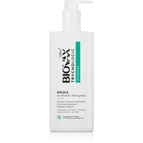 BIOVAX Trychologic Hair Loss maska za podporo rasti las in proti njihovemu izpadanju 200 ml Slike