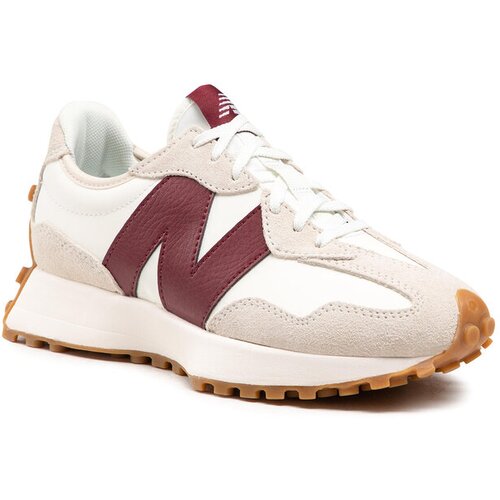 New Balance Niske tenisice &amp;#039;327&amp;#039; svijetlobež / burgund / bijela Slike