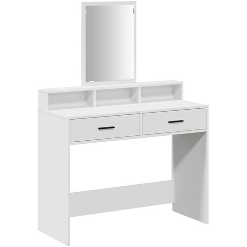 Toaletni stol Bijelo 100 x 41 x 140 cm Konstruirano drvo Slike