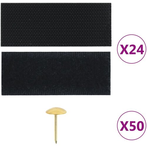  Zastori protiv insekata 2 kom s magnetima 220 x 110 cm crni Slike