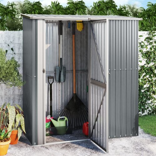 Furnova Vrtna lopa siva 180,5x97x209,5 cm pocinkano jeklo, (21912747) Slike