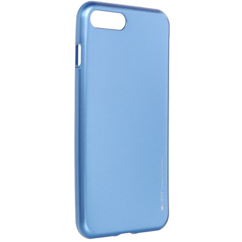  Gumijasti / gel etui Mercury i-Jelly Metal Case za Apple iPhone 7 Plus / iPhone 8 Plus  (5.5") - modri Cene