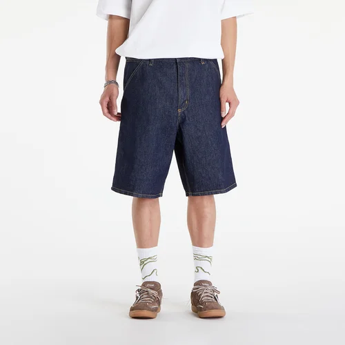 Carhartt WIP Single Knee Short Blue Rinsed