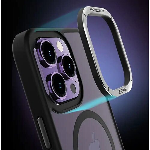 X-ONE Dropguard Magnetic Case Air - za Apple iPhone 14 Pro Max crna Slike
