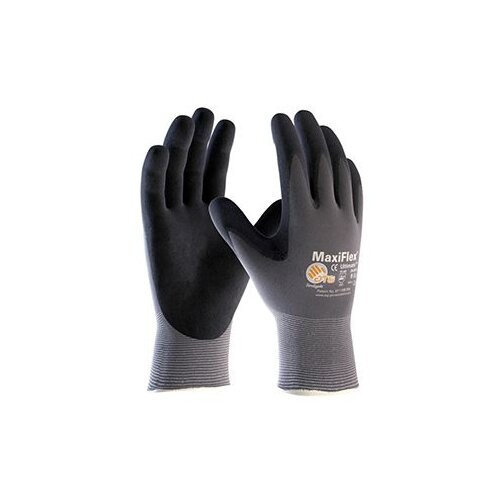  Rukavica MaxiFlex ULTIMATE KW Palm Coated crno/siva vel.10 Slike
