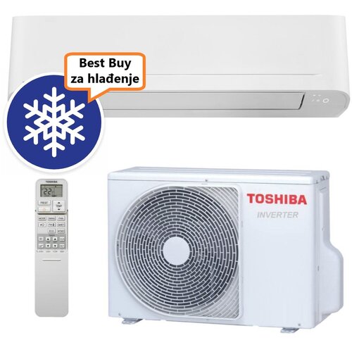 Toshiba KLIMA UREĐAJ 5,0kW RAS-B18E2KVG-E/RAS-18AVG-E - Seiya, do 50m2, A++, R32 Cijene