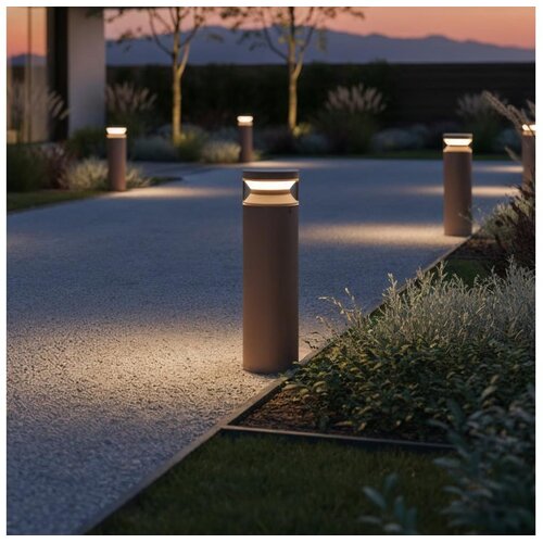 Ideal Lux - LED spolјašnja lampa BOEING LED/14W/230V 40 cm IP65 braon Cene