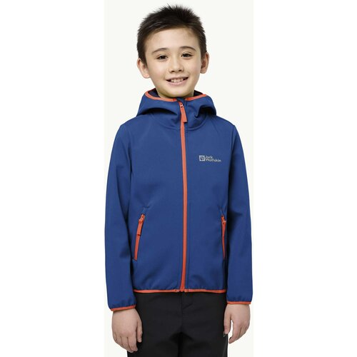 Jack Wolfskin Dečija jakna sa kapuljačom Fourwinds, Plava Cene