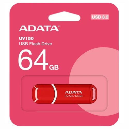 A DATA ufd 64GB crvena usb 3.2, AUV150 Slike