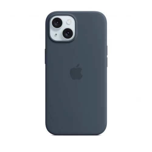 Apple iPhone 15 silicone case w magsafe - storm blueid: EK000588097