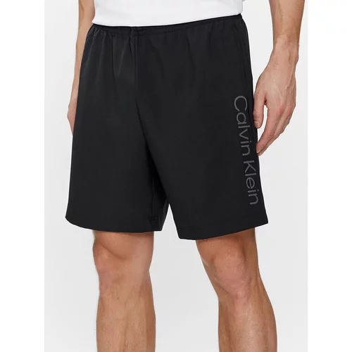 Calvin Klein Športne kratke hlače 00GMS4S838 Črna Regular Fit