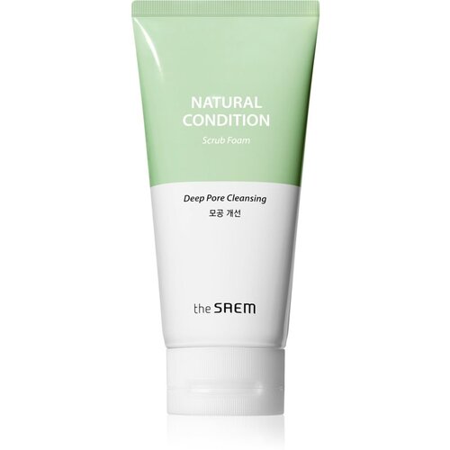 The Saem Natural Condition Scrub Foam eksfolijacijska pjena za čišćenje s piling učinkom 150 ml Cijene