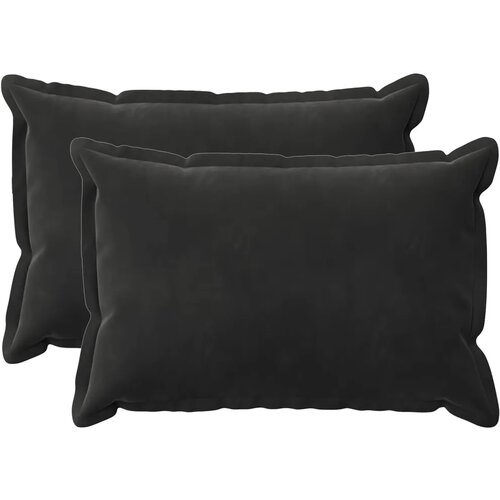  Presvlaka za jastuk 2 pcs HOUTEN Crna 30 x 50 cm Bar&scaron;un - Crna 30 x 50 cm 2 Cijene