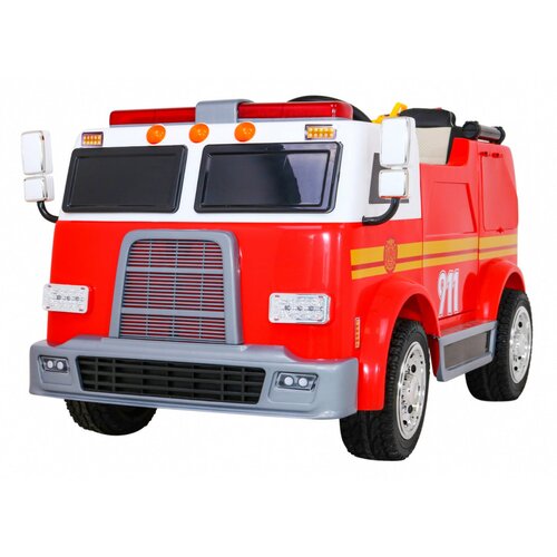 Vatrogasni kamion na akumulator Fire Truck - crveni Slike