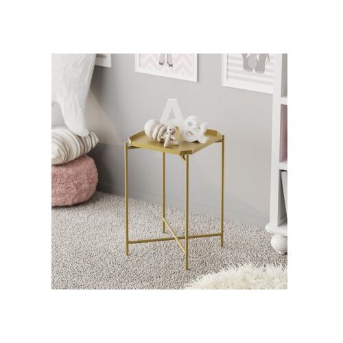 Wallity Club sto 46x56x46cm Zlatni Slike