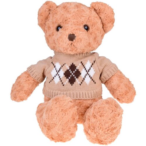  Mekani medvjed teddy u džemperu i &amp;scaron;alu, 60 cm Slike