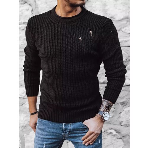 DStreet Sweter męski czarny Slike