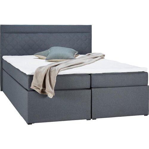 Bessagi Home Postelja Boxspring Rosa, Antracit, 140x200 Slike