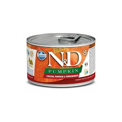Nuevo N&D konzerve za pse - Bundeva, piletina i nar MINI 140gr Slike