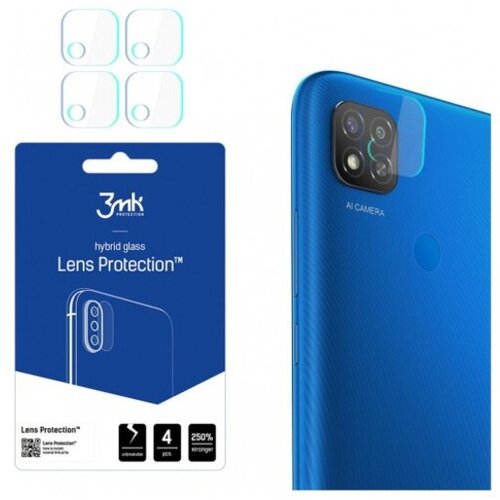 3mk hibridno steklo za kamero za xiaomi redmi 9c 4 kos Slike