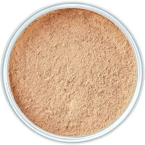 Artdeco Pure Minerals Powder Foundation mineralni make-up v prahu odtenek 340.6 Honey 15 g Slike