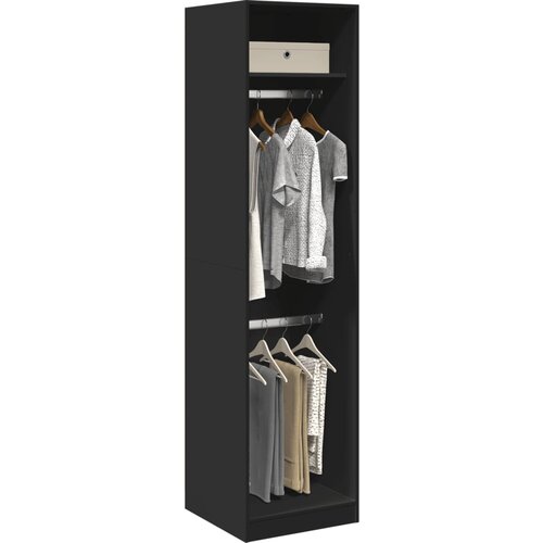 VidaXL Ormar crni 50 x 50 x 200 cm od iverice Slike