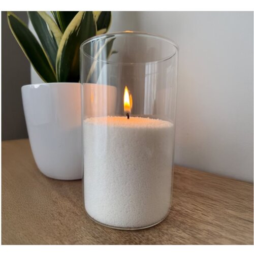 Emocio Pearl wax White sveča 350 g Slike