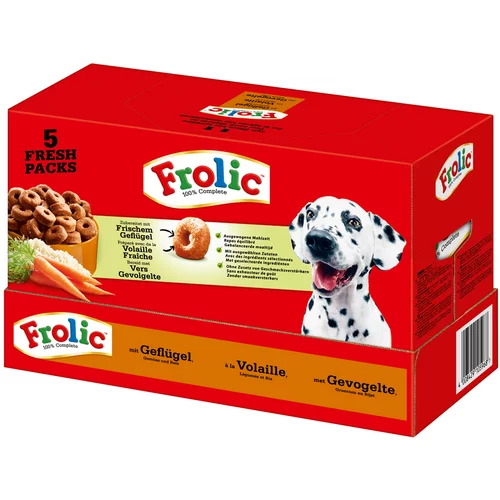 Frolic Complete s perutnino - Varčno pakiranje: 2 x 7,5 kg
