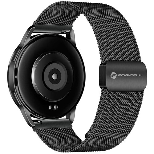 Forcell F-DESIGN FS11 magnetna narukvica od nerdjajućeg čelika za SAMSUNG Watch 20 mm crna Slike