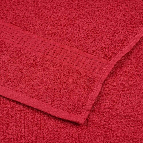  Ručnici FROGN 2 kom crveni 100x200 cm 360 g/m&amp;sup2; Slike