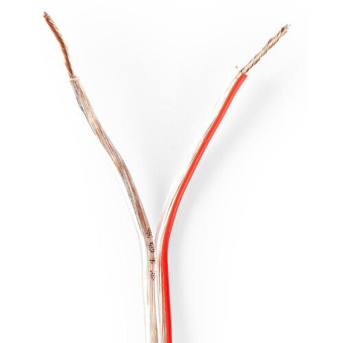 Nedis CAGW0750TR150 * Kabl za zvucnike 2x0.75mm, PVC, Transparentni, 15m (KABL-AUDIO) (175) Cene