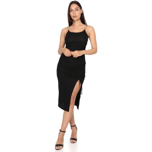 La Modeuse Dolge obleke 70683_P165244 Črna Slike