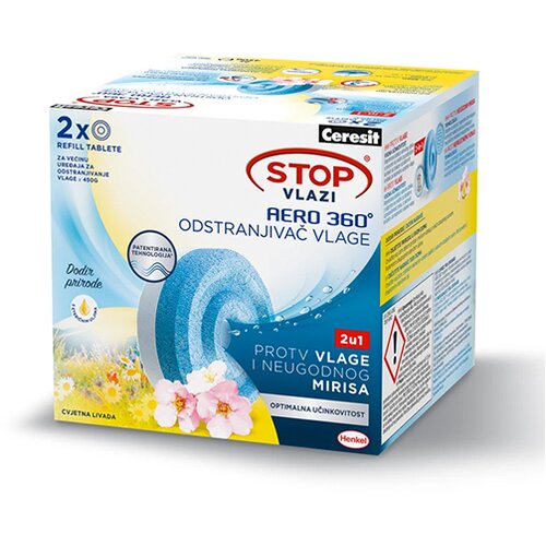  REFIL TABLETE STOP VLAZI AERO 360&amp;deg;2X CERESIT Slike