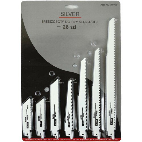 Silver Blade to Piła szblasta 28 pc /srebro, (21106101) Cene