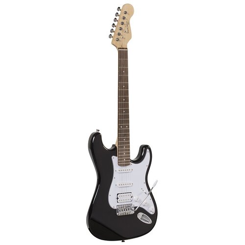 Soundsation Električna gitara Rider-STD-H, Crno-bela Slike