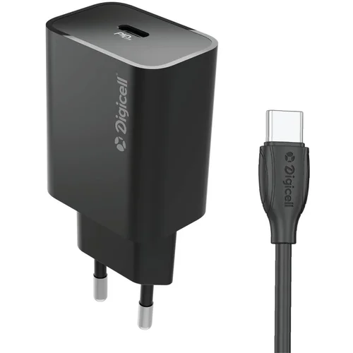  Digicell Icon Super Fast Charger set Type-C PD 25W Black