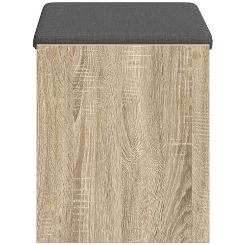  Klupa za hodnik s jastukom Sonoma hrast 63 x 38 x 45 cm - sonoma hrast 63 cm Slike