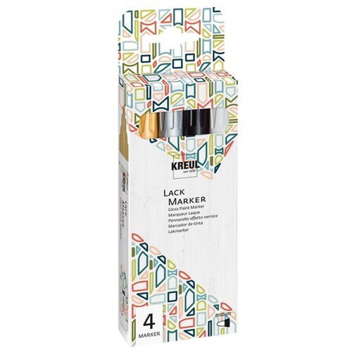  Set Kreul sjajnih lak markera 4 kom (marker za lak) Cijene