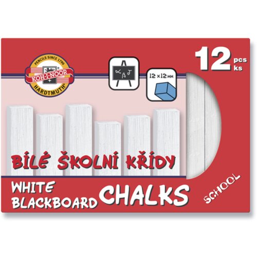  Kreda bela školska 12kom (školska kreda koh-i-noor) Cene