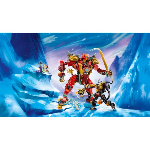 Lego LEGO&amp;reg; NINJAGO&amp;reg; - Vajldfajerov transformi&amp;scaron;ući zmajeviti mek (71868) Slike
