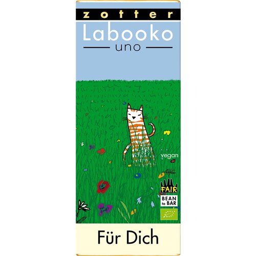 BIO čokolada Labooko Uno - &amp;quot;Zate&amp;quot; - 35 g Slike