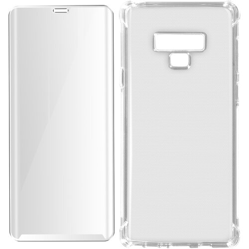 AVIZAR Samsung Galaxy Note 9 Premium 360&deg; Protection Pack: ultra tanek, ukrivljen, mehak ovitek iz kaljenega stekla, odporen proti udarcem, (20629504) Cene