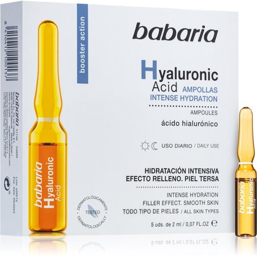 Babaria Hyaluronic Acid ampule s hijaluronskom kiselinom 5 x 2 ml Cijene